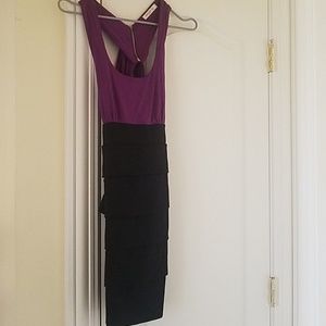 Arden B dress purple black